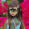 Dockor BJD Doll 1 4 Cyclops Girls Flat Feet Body Candy Color Sweet Harts Toys Gift Ball Normal Skin fogad 230821
