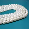 Loose Gemstones Natural Fresh Water Pearl Beads Rice Shape For Jewelry Making Handmade DIY Bracelet Necklace Earrings 2 3 4 5 6 7 8 9MM