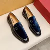 Classic Mens Fashion Loafers Designers Shoes Genuine Leather Men Business Office Work Formal Dress Shoes Brand Designer Party Wedding Flat Shoe