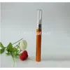 15 ml 15 g oranje kleur airless flessen pen met massagekop cosmetica oog serum essentie lotion verpakking flessen, 50 stks uwpup