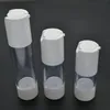20st/parti 15 ml Liten tom plast Luftlös emulsionskräm Lotion Airless Pump Bottle Cosmetic Prov Packaging Container SPB92 QQNKC