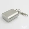 silver alcohol flask