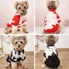 Dog Apparel Winter Warm Pet Hoodies Sweatshirt Clothes For Chihuahua Shih Tzu Pug Puppy Cat Pullover Clothing Outfits