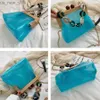 Totes PVC transparent clear women's bag 2023 new Acrylic chains jelly bag Wood clip single shoulder crossbody bag Tote bag coin purses HKD230822