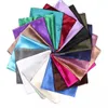 90*90cm Solid Color Satin Square Scarf Fashion Beach Women Head Wrap Spring Summer Shawl Ladies Foulard Bandanna Muffler