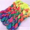 Arts And Crafts 20Yards 1.0Mm Nylon Cord Thread Chinese Knot Rame Rattai Braided String For Jewelry Making Diy Tassels Beading Shamb Otfst