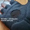 Sporthandschuhe Italien Fahrrad Sommer schockdes atmungsaktives Radfahren Halbfinger MTB Road Fahrrad Guanti Guantes de Ciclismo Hombre 230821