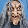 Party Masks Halloween Female Witch Mask Haunted House Escape Room Dress Up Full Head Masquerade Character Play Scary Horror 230821