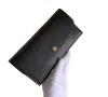 Luxe envelop portemonnee dames koppeling Hoogten Kwaliteit Embosie Monogrames Zipper Coin Portemuleert Ladies Card Holder Originele doos Dust Bag #L369