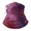 BERETS GALAXY 2.0 Beanies Knit Hat Core Milky Way Astropo Astronomy Nebula Universe Red Pink Space Clouds White Stars