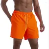 Pantalones cortos para hombres Playa Verano Deportes Traje de baño Casual Impermeable Hombres Swim Trunks Secado rápido Transpirable Tabla de surf