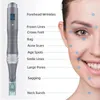 Dermapen Skincare Beauty Machine con cartucce per ago da 2 pcs - penna a microneedling professionale per la pelle liscia e uniforme