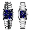 腕時計のカップルの時計Quartz wristwatch Man Fashion Business Men Watch for Women Watches Tungsten Steel Ladies Watch XFCS230821