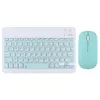 Keyboards 10 inch Wireless Keyboard and Mouse Russian French Spanish Portuguese For iPad Air Pro Tablet Android Windows 230821