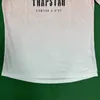 T-shirt Trapstar brodé pour hommes et femmes, taille européenne, chemises de Football, rose poussiéreux, vêtements de Couple d'été, nouvelle collection