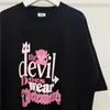 Men's T-Shirts Good Quality The Devil Does Wear Vetements Fashion T Shirt Men Vetements Women T-shirt Limited Edition Tee VTM Short Sleeve