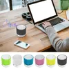 Högtalare Universal Bluetooth Mini Wireless Speaker Colorful LED Card USB Subwoofer Portable Mp3 Music Sound Column For Phones R230621 L230822