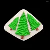 Stampi da forno 3 alberi di Natale in silicone Silicone Sugarcraft stampo per la torta di decorazione di torte da forno