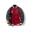 Мужские куртки S M L XL 2xl Mens Juper Designer Jacket Lovers Lovers Baseball Униформа весенняя осень повседневная вышива