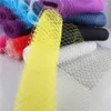 Brautschleier 45 cm Breite Russische Verschleierung Hut Vogelkäfig Netting Mesh Stoff für Millinery Trim DIY Hair Accessoires 10yards/Los