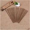 Hosques de bosques naturais de madeira de bambu de madeira sem laca de lacas de mesa de mesa de mesa de jantar hashi sushi chinês lz0881 entrega de gota jardim home jardim dhod7