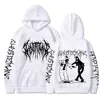 Herrhuvtröjor Sweatshirts Ghostemane Double Sided Print Hoodie Sweatshirt Herr Fashion Hip Hop Metal Rock Hoodies Tracksuit Streetwear 230822