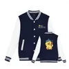 Giacche da uomo in questo autunno e inverno carino Duck Sport Sports Style Baseball Uniform Casual Top