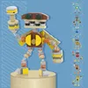 Bloki buildmoc mój śpiewający refren Wubbox Robot Building Zestaw Cute Song Monsters Figure Bricks DIY Toy dla dzieci Prezent urodzinowy 230821