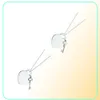 Hart- en belangrijke hanger ketting voor vrouwen 925 zilveren sterling luxe sieraden geschenken CO Drop 2203302189867