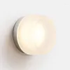 Lampa ścienna Koksetka Kreatywne okrągłe szklane oświetlenie wewnętrzne światło sufitowe na zewnątrz do salonu w łazience Deco