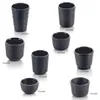 A5 Melamina Dinnerware Water Cup Restaurant Black Frost Imitação