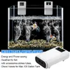 Pompes à air Accessoires Aquarium Fish Tank Pompe à oxygène Charge DualPurpose Usb Batterie au lithium Ménage Portable Pêche Muet 6000mA Extérieur 230821