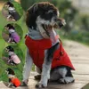 Hundkläder Vinter Varma husdjurskläder med sele Vattentät hundjacka för liten medelhundatrock Vest Chihuahua French Bulldog Outfits 230821