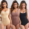 Midja mage shaper bantning bodysuit shapewear postpartum korsett trosor breda remmar kropp shaper modellering underkläder rumpa lift mage kontroll trosor 230822