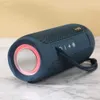 ポータブルスピーカーTG227 Bluetooth-Speaker Wireless Bass with LED Color Light Subwofer Outdoor Waterfoof Column Boombox Stereo Music FM Y2212 L230822