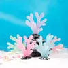 Dekorativa föremål Figurer 550st. Mini Lysande Coral Home Decor Moss Landscape Glowing Ornament Miniature Fish Tank Aquarium Gardening Fairy 230822