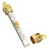 Tenda Bibbia Corona Scorrimento Regali ebrei Montato sulla porta Mezuzah Palo della porta Decorazione laterale in metallo Donna religiosa destra