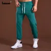 Men's Pants Ladiguard grande taille hommes pantalons décontractés solide mode pantalon maigre mâle Streetwear mince bas Sexy à lacets hommes crayon pantalon 230822