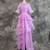 Abiti da ragazza Magic House Carnival Halloween Encanto Isabela Madrigal Flower Abito Costume di alta qualità Costume Mirabel Sister Custom Made 230821