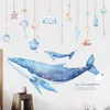 Wall Stickers Cartoon Dreamland Sticker for Kids rooms Nursery Decor Vinyl Tile Waterproof Whale Decals Home 230822