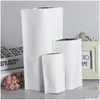 Geschenkverpackung Stand up weiß Kraftpapier Aluminium Folienbeutel Zipper Doy Pack Packaging Beutel Food Tee Snack wiederverschließbare Taschen Großhandel LZ0504 DHDSQ