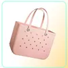 2022 BOGG BASS SILICONE SCHEA SULLO SCHEDA Custom Fashion Eva Plastic Beach Borse Women Summer4364163