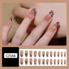 False Nails Animal Nail Art Artificial Stylish Design Press-on for Daily Students Decoration