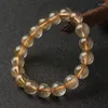 Strand Free Natural Crystal Blonde Armband Titanium Single Ring Hand String Partiage Gift Collection Friends Jewelry