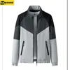 남자 재킷 스프링 폭격기 재킷 남자 패션 의류 얇은 가벼운 캐주얼 스탠드 칼라 칼라 슬림 한 야구 코트 230822
