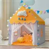 Toy Tents Large Children Toy Tent Folding Kids Tents Play House Girls Pink Castle Baby Room Decor R230830