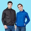 Vestes pour hommes LNGXO Hommes Femmes Randonnée Veste Unisexe Imperméable À Séchage Rapide Camping Coupe-Vent En Plein Air Trekking Escalade Manteau De Pluie Anti UV Vêtements 230822