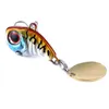 Baits Lures 1Pcs Metal Vib Rotating Spoon Wobbles Vibration Fishing for Pike Bass Winter Jigs Spinner Hard Pesca Tackle 230821