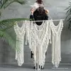 Tapisseries Big Macramé Tenture Tapisserie Coton Corde Gland Tissé À La Main Bohème Géométrique Art Belle Salon Décor À La Maison