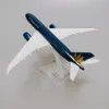 Diecast Model 16cm Alaşım Metal Air Vietnam B787 Havayolları Uçak Boeing 787 Airways Uçak 1 400 Ölçekli Uçak 230821